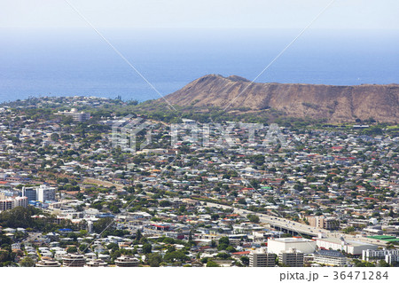 ダイアモンドヘッドの風景 36471284