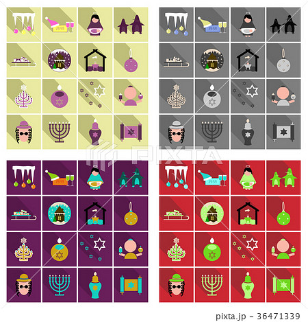 Rosh Hashanah (Jewish New Year) seamless pattern 36471339