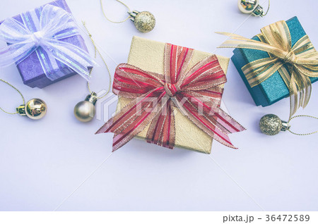 gifts box on background and copy space 36472589
