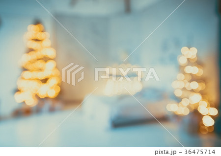 Defocused background Living room with christmas Defocused background Living room with christmas 36475714