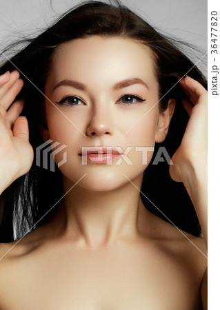 Fashion beauty girl. Makeup, fashion concept. Spa Fashion beauty girl. Makeup, fashion concept. Spa 36477820