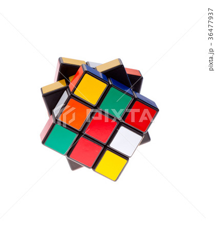 Rubik's Cube isolated on a white Rubik's Cube isolated on a white 36477937