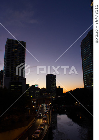 赤坂の夕景 36478111