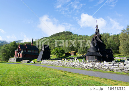 Borgund Stave Church, Sogn og Fjordane, Norway Borgund Stave Church, Sogn og Fjordane, Norway 36478532