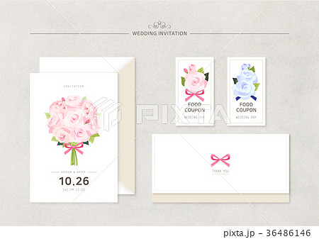 Wedding Invitation, Square Design 007 Wedding Invitation, Square Design 007 36486146