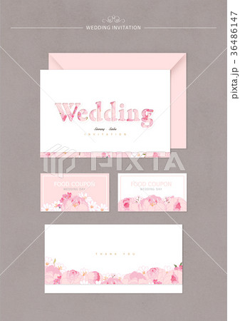 Wedding Invitation, Square Design 002 Wedding Invitation, Square Design 002 36486147