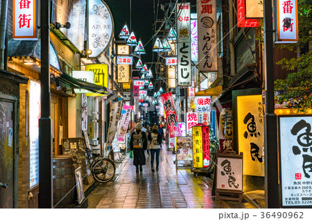 《東京都》中野の飲み屋街 《東京都》中野の飲み屋街 36490962