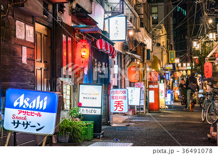 《東京都》中野の飲み屋街 36491078