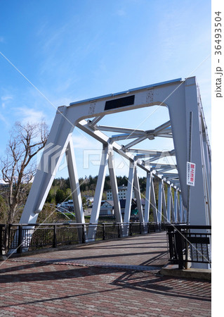 白金温泉郷 ブルーリバー橋 白金温泉郷 ブルーリバー橋 36493504
