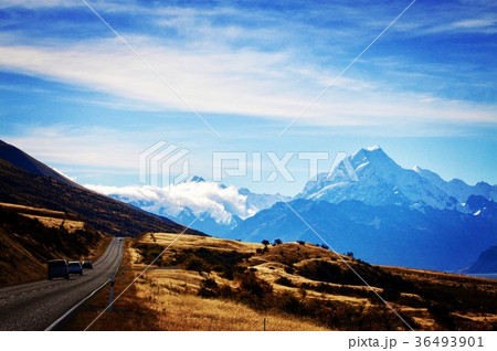 マウントクックに向かう途中 36493901