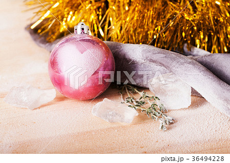Christmas toy with a love sign  36494228