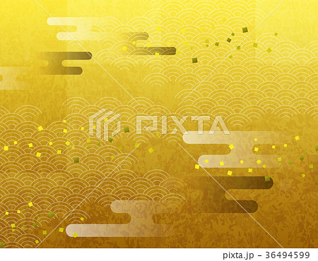 和柄 背景画像のイラスト素材