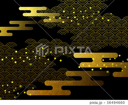 和柄 背景画像 和柄 背景画像 36494660