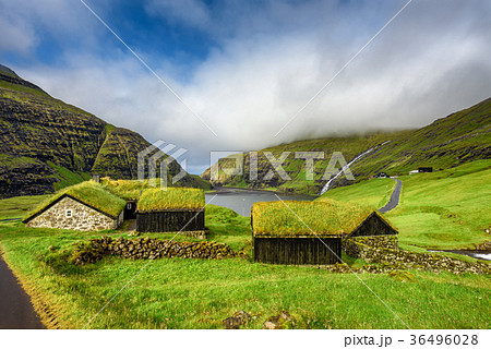 Village of Saksun, Faroe Islands, Denmark Village of Saksun, Faroe Islands, Denmark 36496028