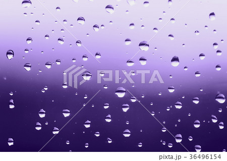 Rain drops on the window 36496154