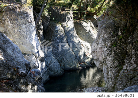 奥耶馬渓の神秘エリア　魔林狭 36499601