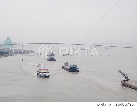 transportation cargo and passenger boats ships 36499780