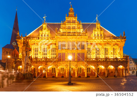 City Hall on Market Square in Bremen, Germany City Hall on Market Square in Bremen, Germany 36504552