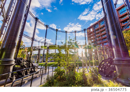 Gasholders park architecture 36504775