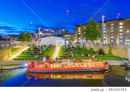 Night view of Granary Square Night view of Granary Square 36504793