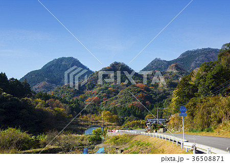 国東半島　文殊山紅葉 36508871