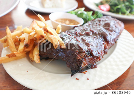 pork rib or pork steak 36508946