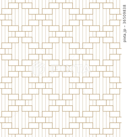 Japanese pattern vector. Gold geometric background 36509838