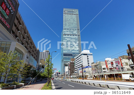 大阪 あべのハルカスとキューズモール 36511649