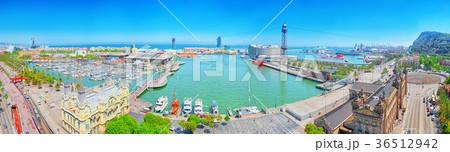 Panorama  the monument to Christopher Columbus  36512942