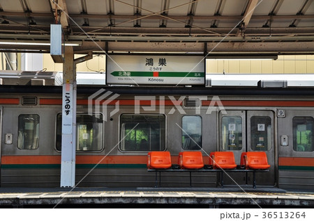 鴻巣駅ホーム 鴻巣駅ホーム 36513264