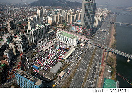 江辺北路 風景 漢江 36513554