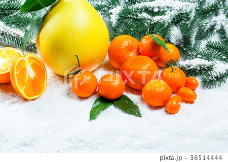 Fresh mandarins, oranges, pomelo, kumquat, Fresh mandarins, oranges, pomelo, kumquat, 36514444
