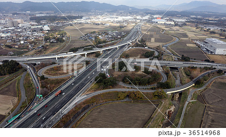 鳥栖ジャンクション　九州道・大分道・長崎道 36514968