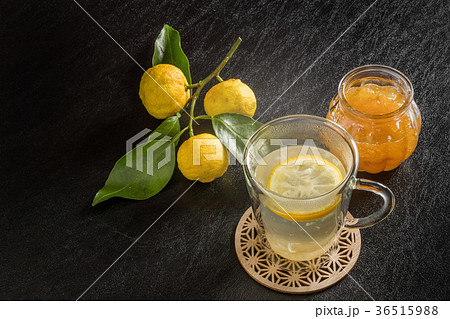 ゆず茶 ハーブティー Herbal tea of citrus in Japan ゆず茶 ハーブティー Herbal tea of citrus in Japan 36515988