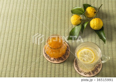 ゆず茶 ハーブティー Herbal tea of citrus in Japan ゆず茶 ハーブティー Herbal tea of citrus in Japan 36515991