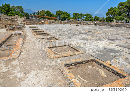 Phaistos palace on Crete, Greece Phaistos palace on Crete, Greece 36519269