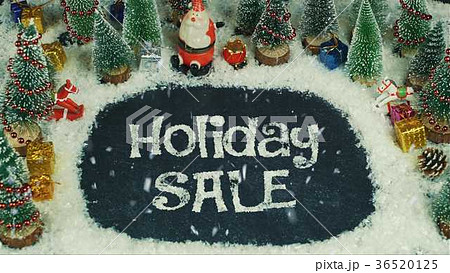 Stop motion animation of Holiday Sale Stop motion animation of Holiday Sale 36520125