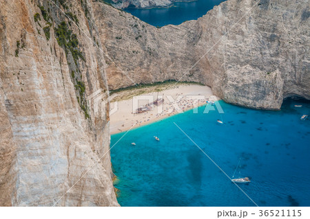 Navagio beach shipwreck in Zakynthos Greece 36521115