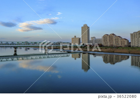荒川・新船堀橋からの風景 荒川・新船堀橋からの風景 36522080