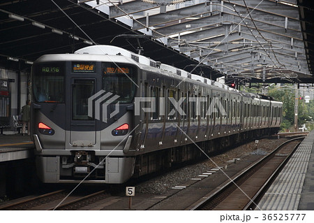 阪和線直通の225系電車（幌付） 36525777