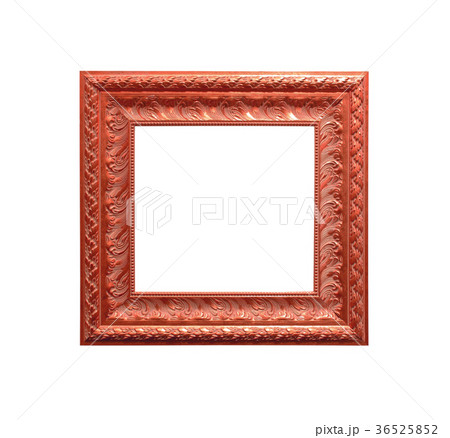 antique frame isolated on white background 36525852