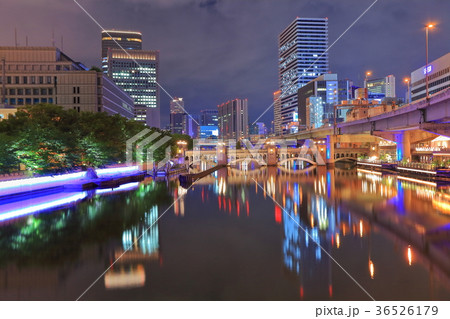 大阪水晶橋の夜景 大阪水晶橋の夜景 36526179