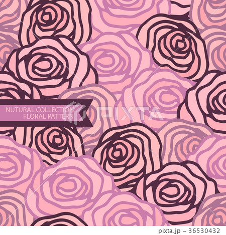 Floral Background,Rose pattern 36530432