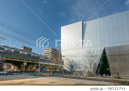 東京都葛飾区すみだ北斎美術館と緑町公園 36531741