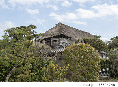寛政年間に建てられたとされる旧戸島家住宅(福岡県柳川市) 寛政年間に建てられたとされる旧戸島家住宅(福岡県柳川市) 36534240