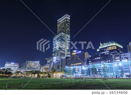 大阪・あべのハルカスの夜景 大阪・あべのハルカスの夜景 36534606