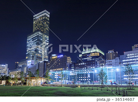 大阪・あべのハルカスの夜景 大阪・あべのハルカスの夜景 36534607