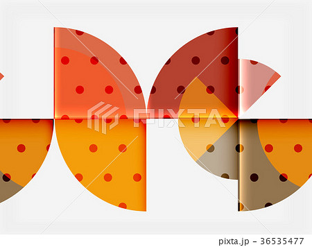 Circle elements on black background Circle elements on black background 36535477