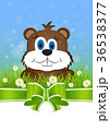 greeting card on Groundhog day 36538377