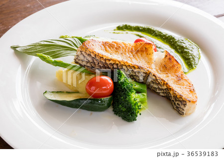 Black cod fish steak 36539183